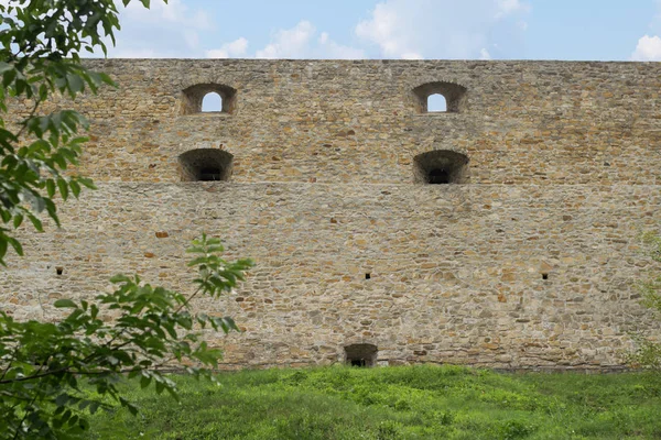 Autentické Stráž Pevnost Ukrajinských Kozáků Fort Stráž Vyrobena Kamene Ukrajina — Stock fotografie