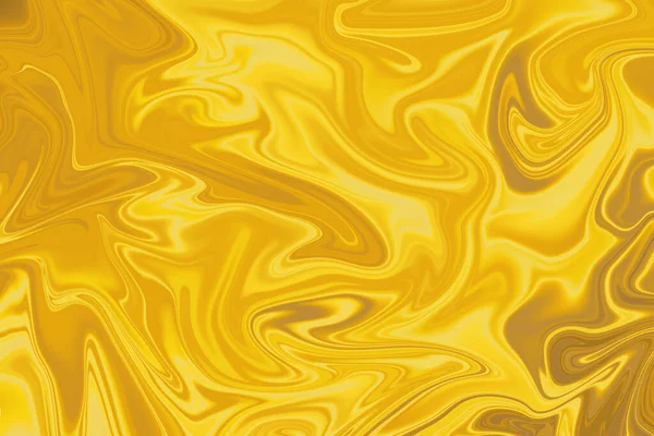 Oro Líquido Pintura Jaspeado Acrílico Ondas Textura Fondo —  Fotos de Stock
