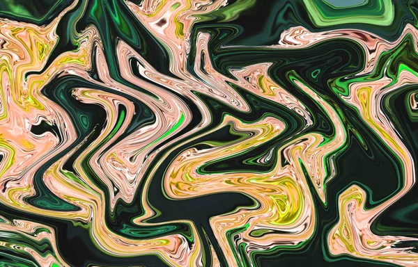 Абстрактна Ліквідуюча Хвиля Мармуровий Колір Розкішний Фон Текстури Мармурового Візерунка — стокове фото