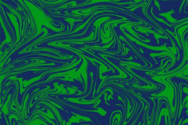 Yeşil ve Drark mavisi mermer desen ve soyut mürekkep mermer arkaplan