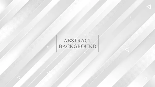 Lujo Abstracto Forma Blanca Fondo Geométrico — Vector de stock