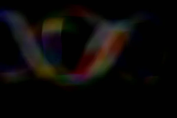 Абстрактный Красочный Спектр Темноте Красочные Лучи Света — стоковое фото