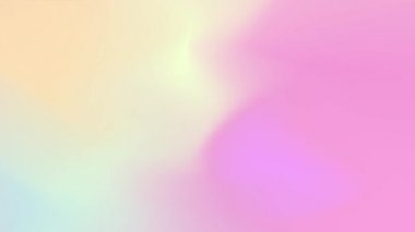 Sanal yansıyan gökkuşağı gradyanı, tek boynuzlu at rengi, animasyon gradyanı, soyut video arkaplanı