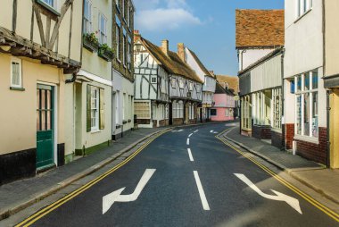 Kent 'teki Sandviç Limanı' ndaki caddede..