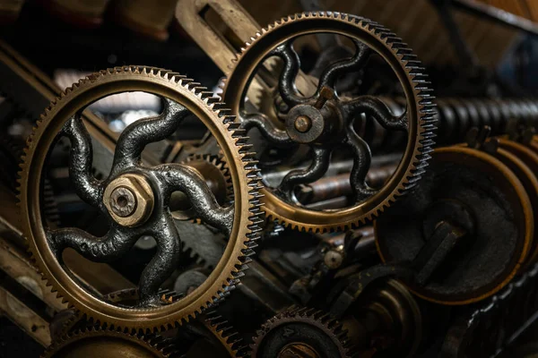 Wiel Oude Spinmachine — Stockfoto
