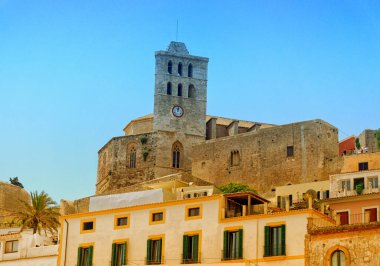 The Cathedral of Our Lady of the Snows Ibiza, Katalan Eivissa, İspanya 'nın başlıca kilise ve katedralidir..
