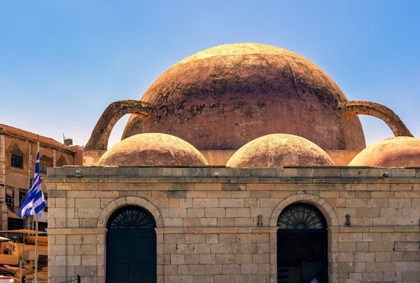 Chania Greece August 2016 Hassan Pascha Mosque Chania Crete Greece — 图库照片