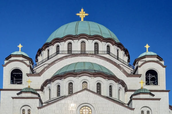 Belgrade Serbia April 2018 Saint Sava Church Belgrade Serbia — 图库照片