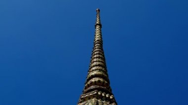 BANGKOK, THAILAND, 31 Aralık 2019: Bangkok, Tayland 'daki Kraliyet Sarayı içindeki büyük tapınak yapısı.