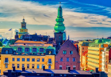 STOCKHOLM, SWEDEN, 17 Eylül 2019: Stockholm, İsveç.