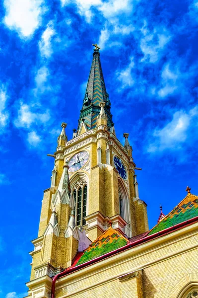 Novi Sad Serbia Mart 2019 Sırbistan Novi Sad Kentindeki Katolik — Stok fotoğraf