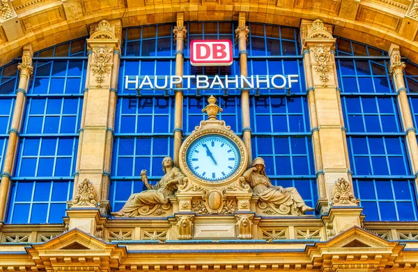 Frankfurt Main März 2019 Haupteingang Des Hauptbahnhofs Frankfurt Main — Stockfoto