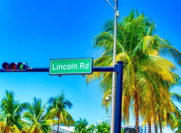 Miami Beach Florida États Unis Mai 2019 Panneau Signalisation Miami — Photo
