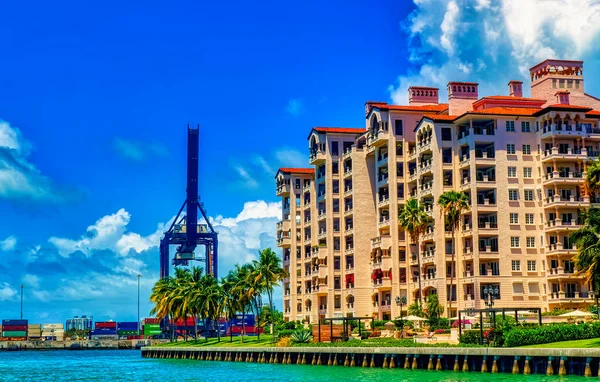 Miami Florida Usa May 2019 Luxurious Building Fisher Island Miami — 스톡 사진