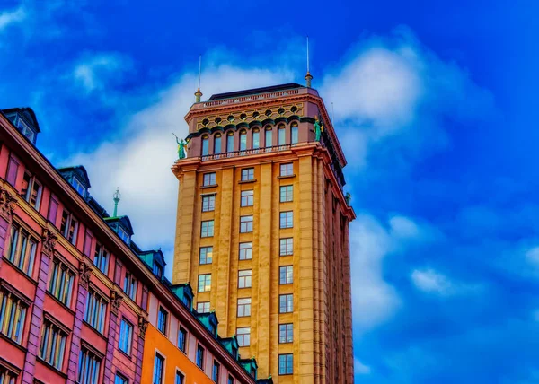 Stockholm Sweden Września 2019 Kungstornen Kings Towers Centrum Sztokholmu Szwecja — Zdjęcie stockowe