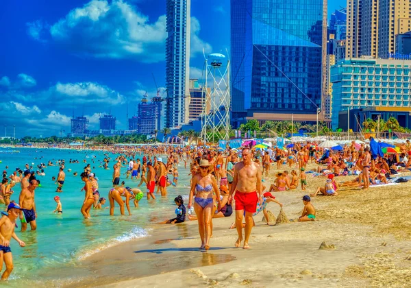 Dubai Emiratos Árabes Unidos Noviembre 2019 Una Escena Jumeirah Beach —  Fotos de Stock