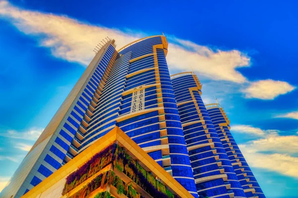 Dubai Eau Novembre 2019 Bâtiments Commerciaux Modernes Dubaï Eau — Photo