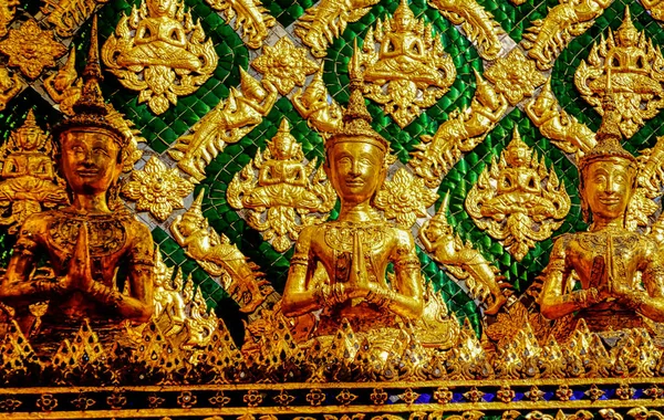 Bangkok Thailand Dezembro 2019 Estátua Tradicional Como Símbolo Religião Tailandesa — Fotografia de Stock
