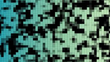 Uzayda geçen zaman boyunca geometrik şekillerden oluşan arkaplan animasyonu.