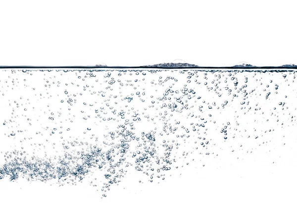 Beyaz Arkaplanda Izole Edilmiş Altı Kabarcıkları — Stok fotoğraf