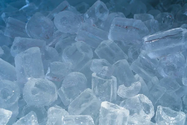 Calose Acqua Ghiaccio Cubo Sfondo — Foto Stock