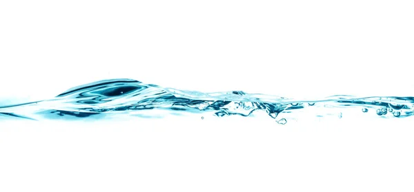 Water Wave Splash Bubbles Isolated White Background Stock Image