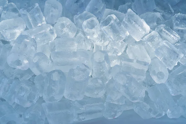 Zbliżenie Ice Cube Pełne Tło — Zdjęcie stockowe