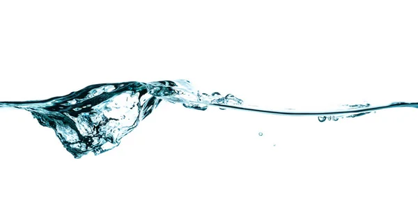 Water Splash Bubbles Isolated White Background Stock Picture