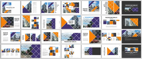 Broşür, kapak tasarımı, broşür, broşür, broşür, kitap tasarımı, dergi, poster tasarımı için vektör tasarımları. Geometrik şekilli soyut tasarım projesi, kareler ve fotoğraf için yer.