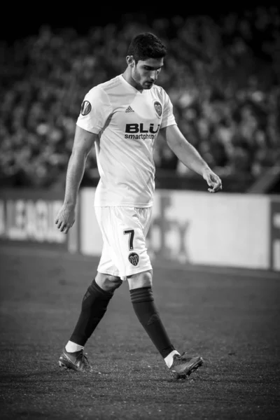 Valencia Spain February Guedes Uefa Europa League Match Valencia Celtic — Stock Photo, Image