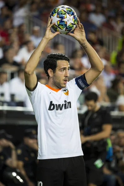 Valencia Spanien Oktober 2019 Parejo Uefa Champions League Match Mellan — Stockfoto