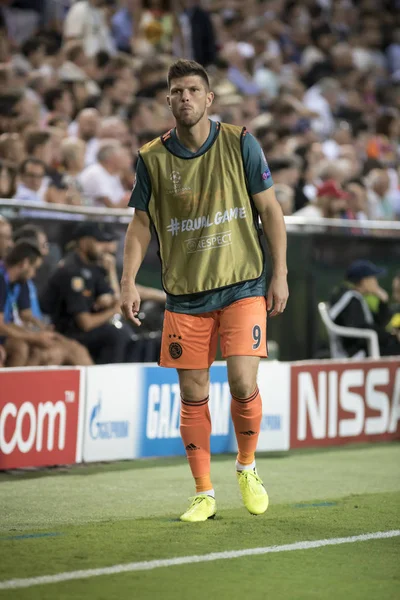 Valencia Spain October 2019 Huntelaar Saat Pertandingan Liga Champions Uefa — Stok Foto