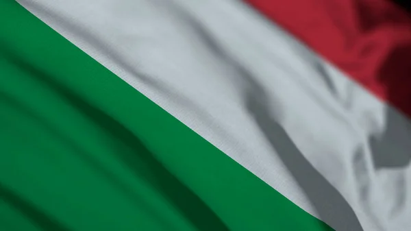 Tejido Textura Ondulada Bandera Italia —  Fotos de Stock