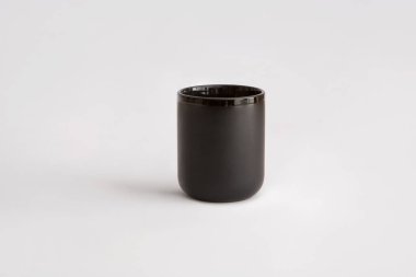 kupa, kupa, siyah kupa, kulpsuz kupa, mat kupa, siyah matte kupa, tanıtım kupası, çay fincanı, büyük tanıtım kupası, promosyon fincanı, maket, taklit, beyaz arka plan, izole edilmiş beyaz ışıklandırma, içecek, seramik, kahvaltı, kafe, porselen, klasik