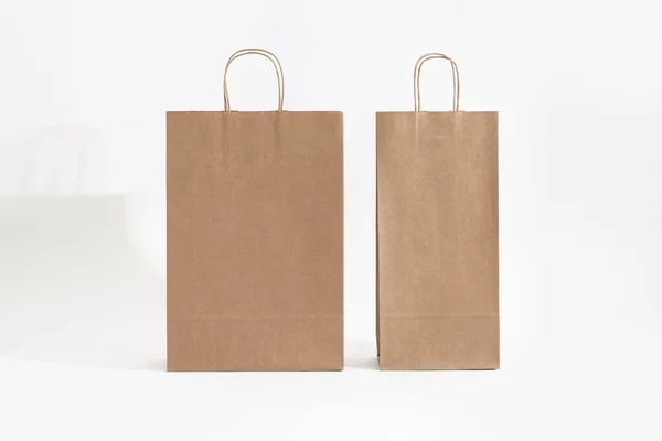 Mercato Eco Paper Bag White — Stock Photo, Image