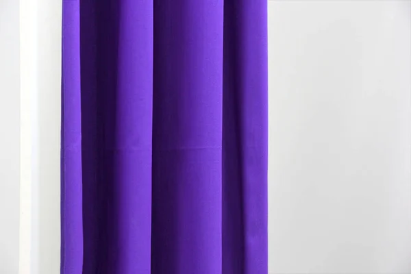 Purple Curtain White Background Abstract Background Purple Cloth — Stock Photo, Image