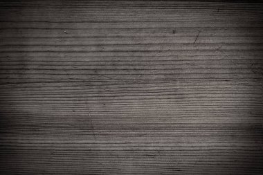 Ahşap kaplamalı arka plan. Siyah, eski bir tahta. Koyu ağaç şablonu.