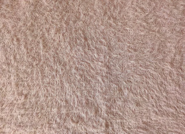 Fondo Rosa Delicado Esponjoso Superficie Del Suéter Está Hecha Textura — Foto de Stock