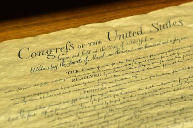 İnsan Hakları Beyannamesi ya da ABD Anayasasında yapılan ilk 10 değişiklik