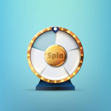 5 seçenek dön ve kazan tekerleği