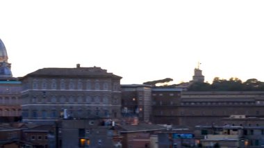Roma, Aziz Peter Kubbesi 'nin panoramik manzarası.