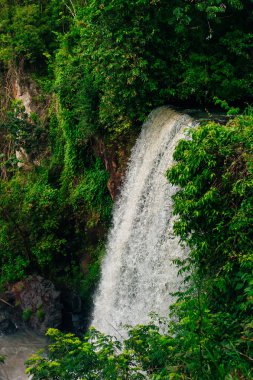 Iguazu Şelaleleri, Arjantin 'den dünyanın en büyük şelale serisine bakıyor.