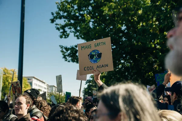 Kanada, Vancouver - 27 Eylül 2019 Ralli 'de grev