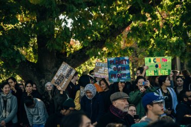 Kanada, Vancouver - 27 Eylül 2019 Ralli 'de grev