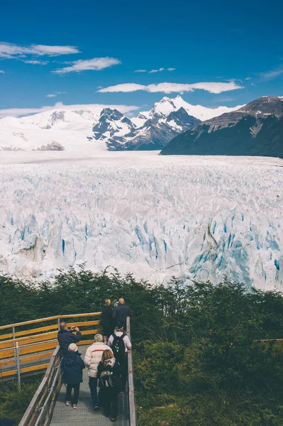 Argentinië, Santa Cruz - desember 2018 Panorama van Perito Moreno — Stockfoto