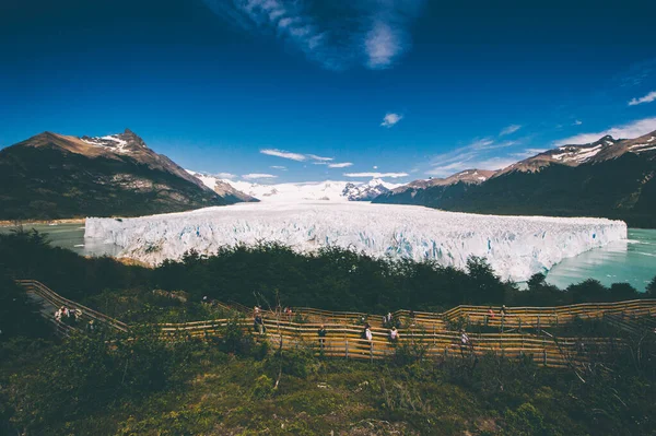 Argentinië, Santa Cruz - desember 2018 Panorama van Perito Moreno — Stockfoto