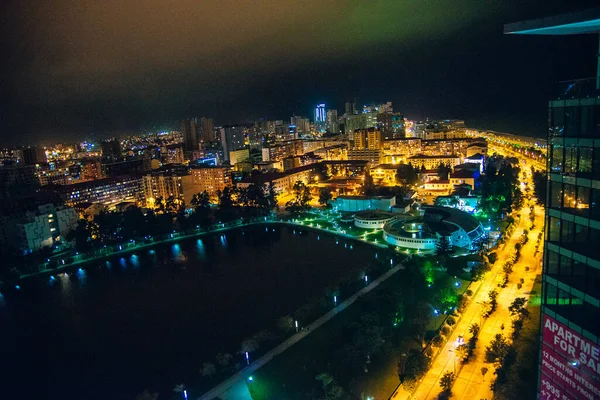 Georgia Batumi Σεπτέμβριος 2019 Batumi Night — Φωτογραφία Αρχείου
