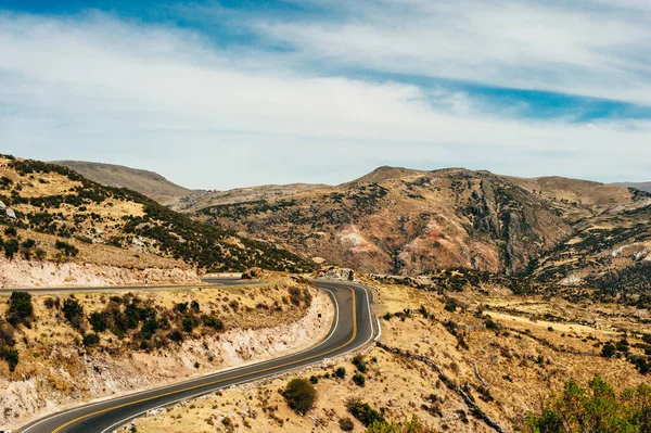 Peruanische Andenlandschaft Serpentinenstraße Nach Huaraz Peru — Stockfoto