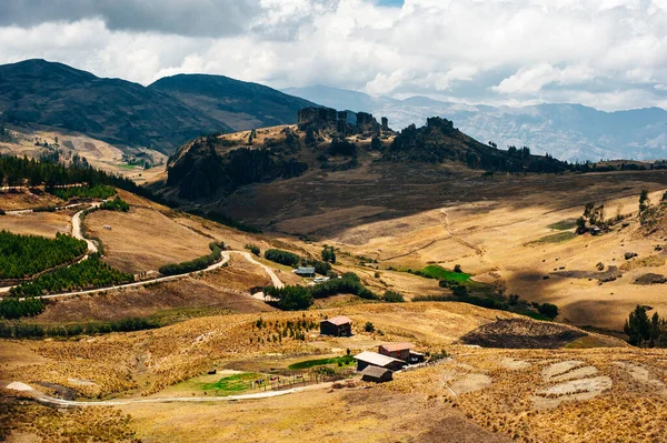 Mystische Felsformationen Von Cumbemayo Cajamarca Peru — Stockfoto