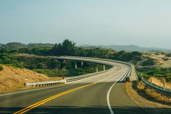 태평양 연안의 고속도로 캘리포니아 — 스톡 사진